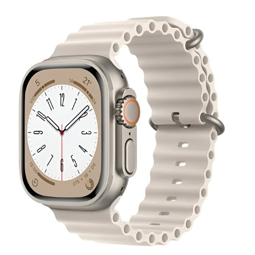 Apple Watch Band Silicone Waterproof Sport Ocean Strap for Apple Watch - Star - Picture 6 of 8
